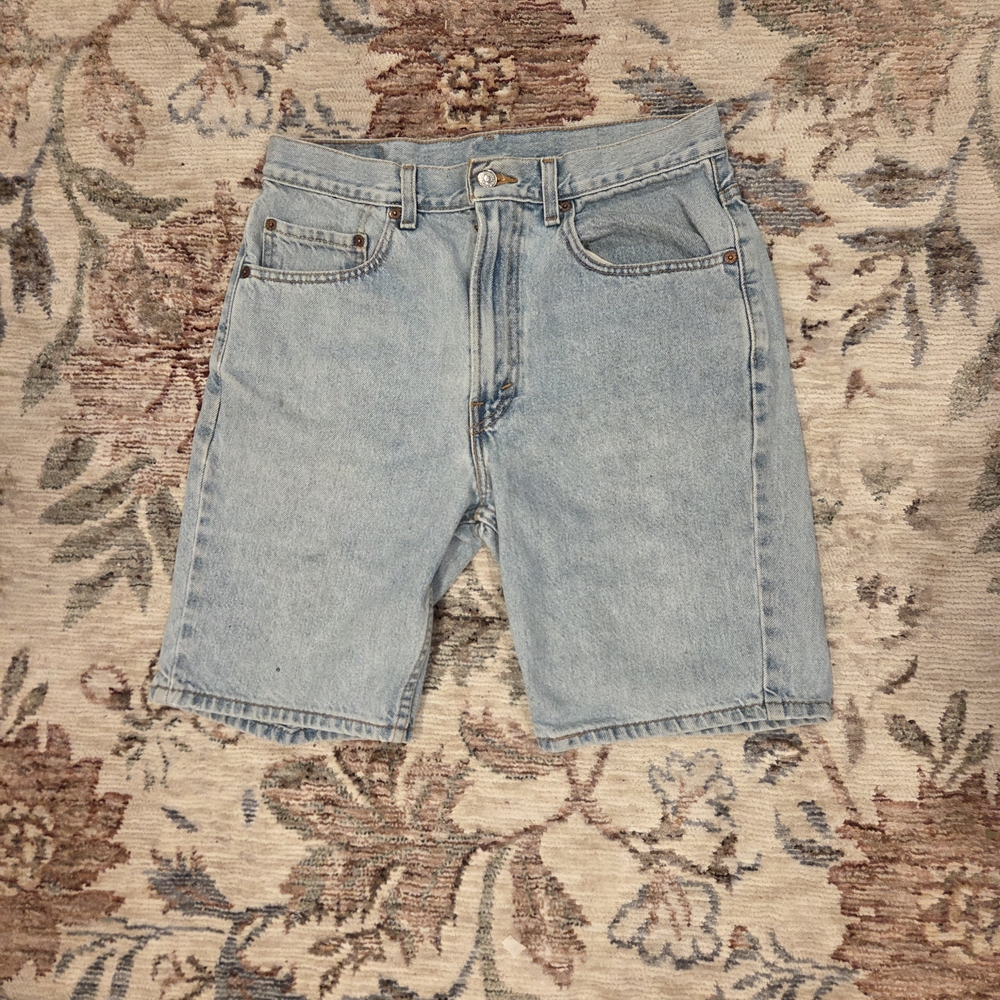 Vintage Levi's 505 Light Blue Jean Shorts - Men's 32